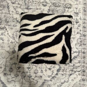Zebra pillow